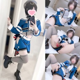 [Aliceholic13] “它打到我了！♡不……！♡♡我马上就要高潮了……！！”身穿水手服的偶像用振动棒自慰的视频