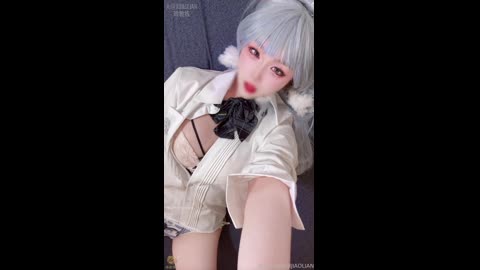 鸡教练 cos 神里绫华 啪啪