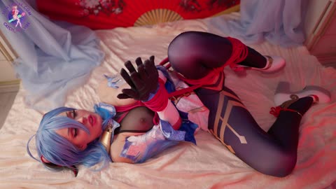 SonyaVibe 甘雨 cos 自慰