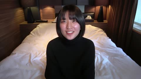 黑发纯真19岁，拥有让人爱上的透明外表和D杯Anchan 19岁3