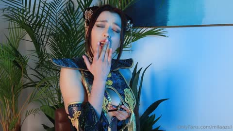 Onlyfans 极品身材Mila Azul春丽cos自慰视频