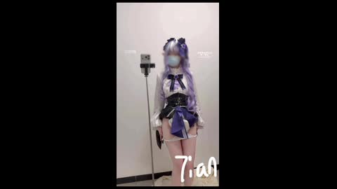 小芒果 超顶无毛美乳萝莉Cos绝区零 薇薇安福利