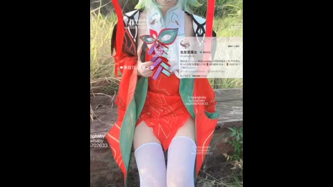 兔崽爱喷水tuzaibaby cos王者荣耀少司缘自慰