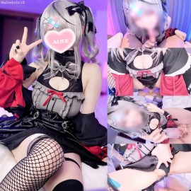[Aliceholic13]【女性上位】腹黑小虎鯨沙花叉克蘿伊化身地雷系巨乳主播，甜言誘惑調教，徹底榨乾你的理智 【完全女性上位】地雷系巨乳エロガキ配信者レイヤーに淫語煽られ濃厚S◯X?「長舌じゅぽフェラ・喉輪締めディープスロート・ニーハイ太ももコキ・リアルきつトロオナホ」で寸止めメスイキ地獄? 『ほらほら、もっと負けちゃえっ♡ペットになっちゃえっ?人間やめちゃえ〜っ！?』生ナカ童貞精通搾精で尊厳破壊ペット堕ち飼育確定♡