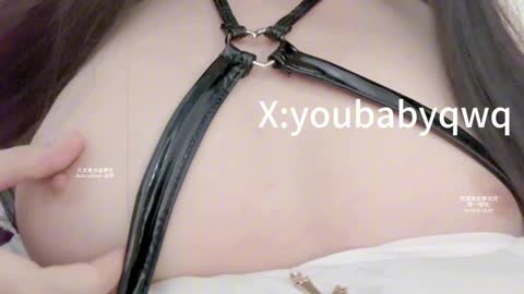 澪 youbabyQwQ COS小恶魔女仆自慰