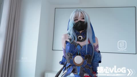嫩小兔 镜流cos 淫穴审问 玉足口穴套取情报 蜜穴灌满精液
